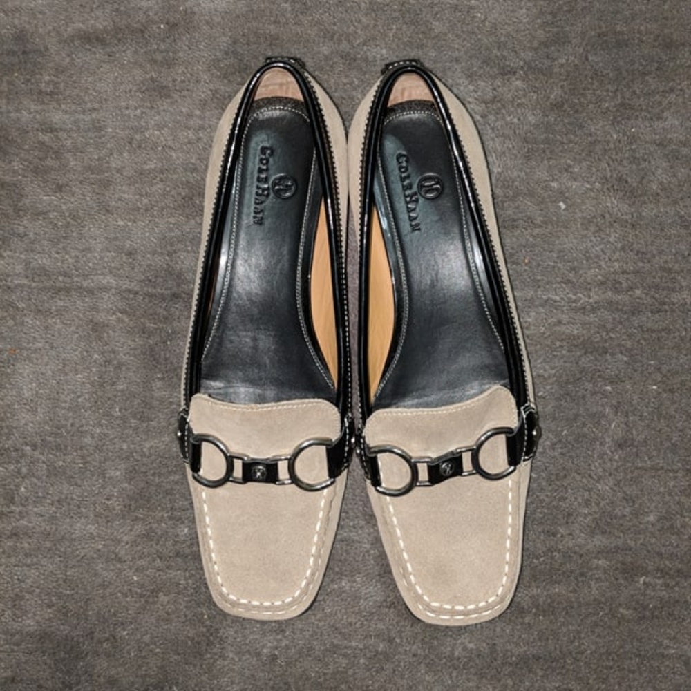 ✨Cole Haan✨ Grey & Black Loafers - Sz. 7